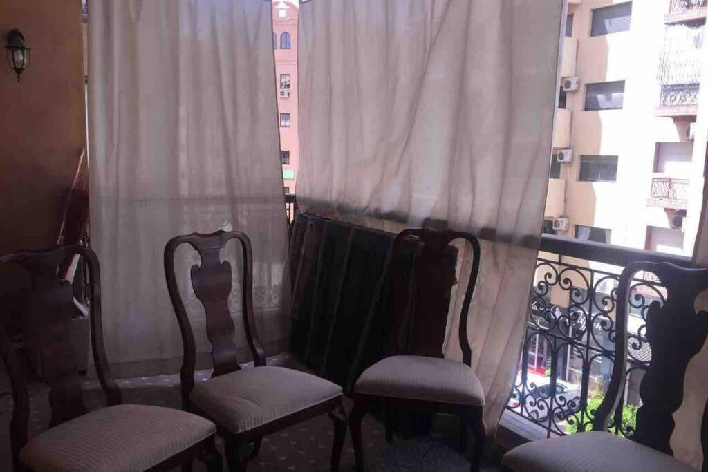 Appartement Tout Confort Avec Possibilite Transport Aeroport Marrakesch Exterior foto